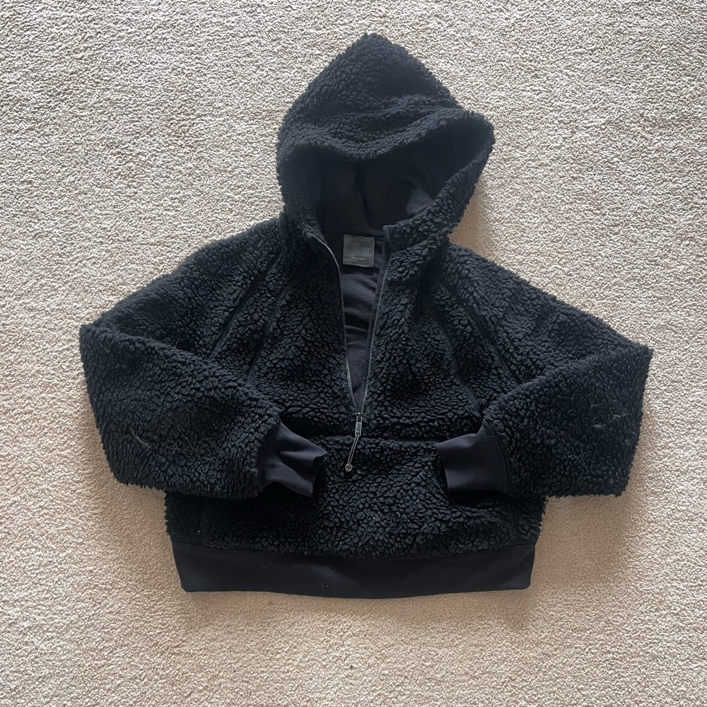 Lululemon Black Sherpa Hoodie